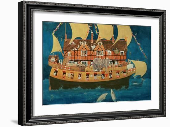 Noah's Ark-Linda Benton-Framed Giclee Print