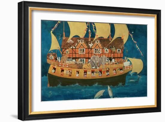 Noah's Ark-Linda Benton-Framed Giclee Print