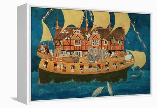 Noah's Ark-Linda Benton-Framed Premier Image Canvas