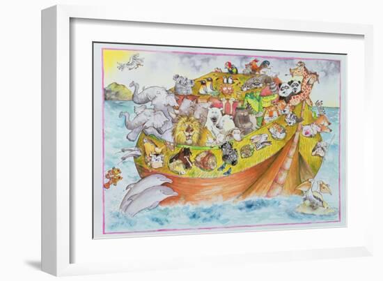 Noah's Crazy Ark, 1999-Maylee Christie-Framed Giclee Print