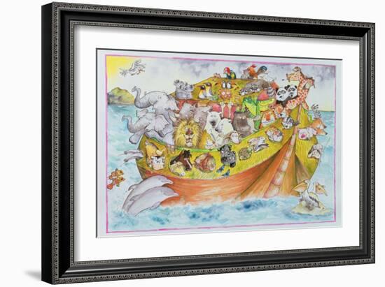 Noah's Crazy Ark, 1999-Maylee Christie-Framed Giclee Print