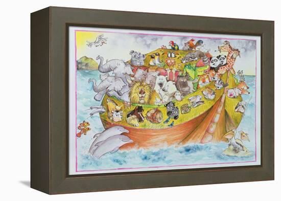 Noah's Crazy Ark, 1999-Maylee Christie-Framed Premier Image Canvas