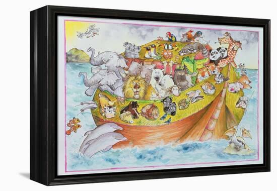 Noah's Crazy Ark, 1999-Maylee Christie-Framed Premier Image Canvas