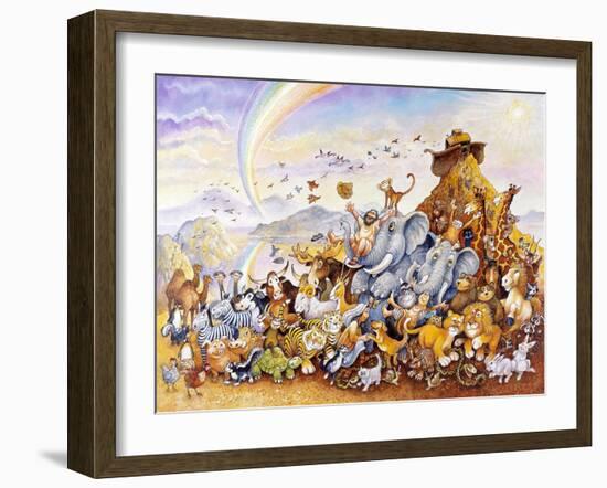 Noah's Happy Ending-Bill Bell-Framed Giclee Print