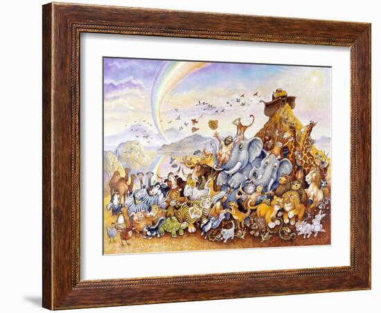 Noah's Happy Ending-Bill Bell-Framed Giclee Print