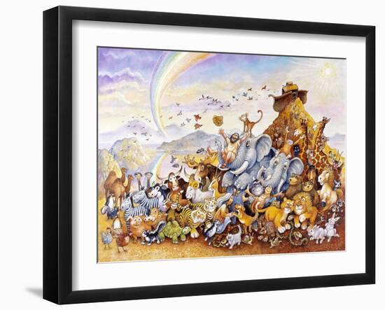 Noah's Happy Ending-Bill Bell-Framed Giclee Print