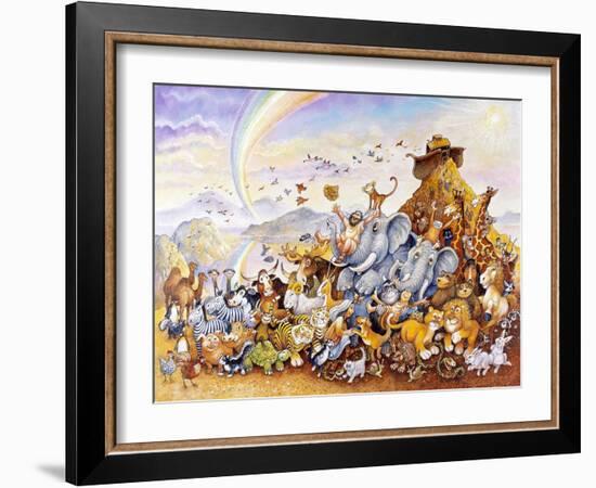 Noah's Happy Ending-Bill Bell-Framed Giclee Print