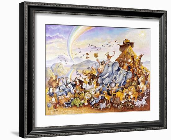 Noah's Happy Ending-Bill Bell-Framed Giclee Print