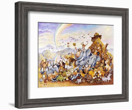 Noah's Happy Ending-Bill Bell-Framed Giclee Print