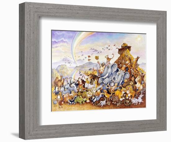 Noah's Happy Ending-Bill Bell-Framed Giclee Print