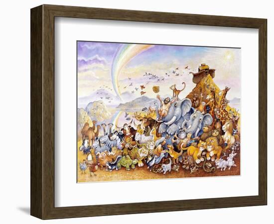 Noah's Happy Ending-Bill Bell-Framed Giclee Print