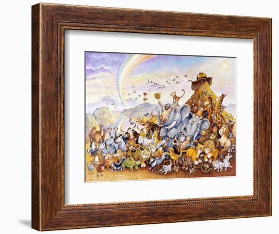 Noah's Happy Ending-Bill Bell-Framed Giclee Print