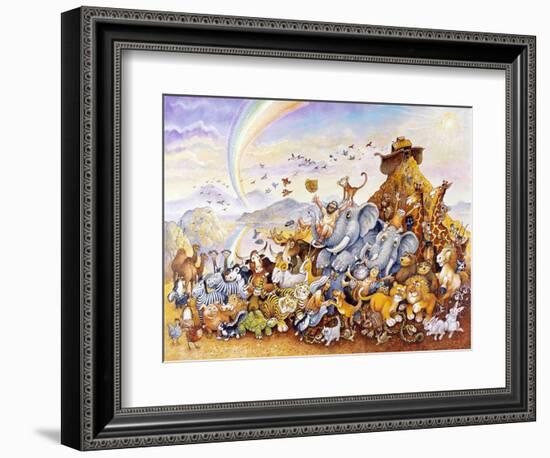 Noah's Happy Ending-Bill Bell-Framed Giclee Print