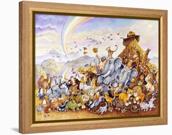 Noah's Happy Ending-Bill Bell-Framed Premier Image Canvas