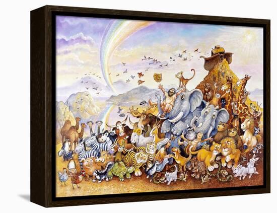 Noah's Happy Ending-Bill Bell-Framed Premier Image Canvas