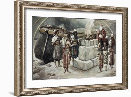Noah's Sacrifice-James Jacques Joseph Tissot-Framed Giclee Print