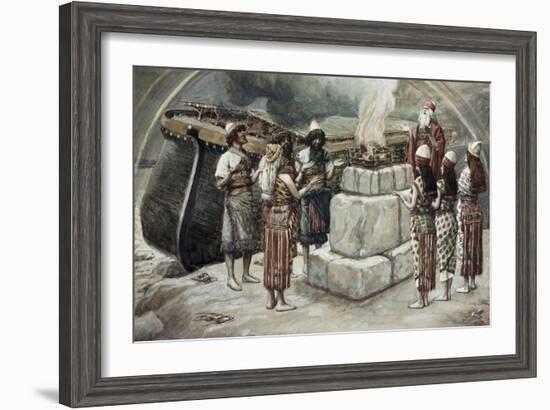 Noah's Sacrifice-James Jacques Joseph Tissot-Framed Giclee Print