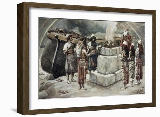 Noah's Sacrifice-James Jacques Joseph Tissot-Framed Giclee Print