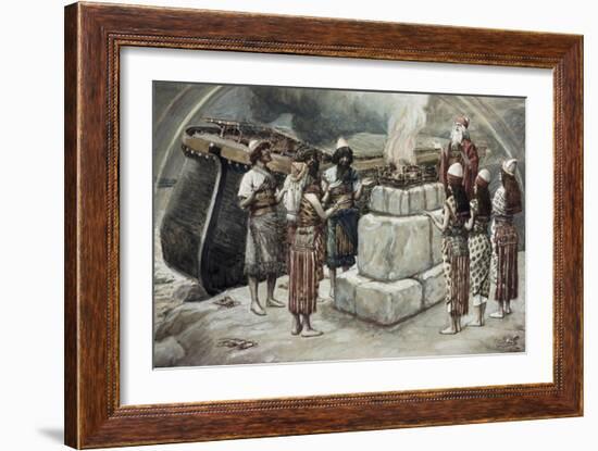 Noah's Sacrifice-James Jacques Joseph Tissot-Framed Giclee Print