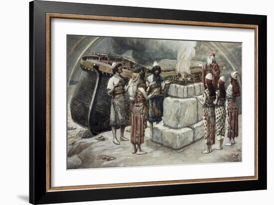 Noah's Sacrifice-James Jacques Joseph Tissot-Framed Giclee Print