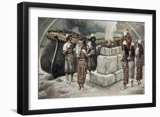 Noah's Sacrifice-James Jacques Joseph Tissot-Framed Giclee Print