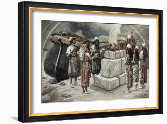 Noah's Sacrifice-James Jacques Joseph Tissot-Framed Giclee Print