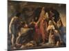 Noah's Sacrifice-Carlo Bellosio-Mounted Giclee Print