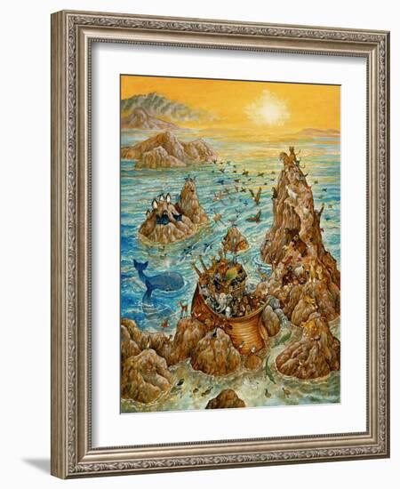 Noah's Sun Day-Bill Bell-Framed Giclee Print