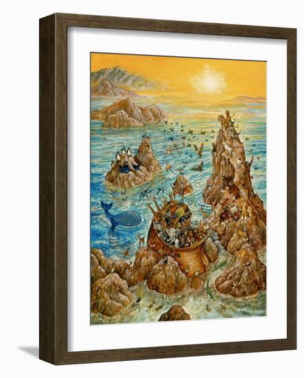 Noah's Sun Day-Bill Bell-Framed Giclee Print