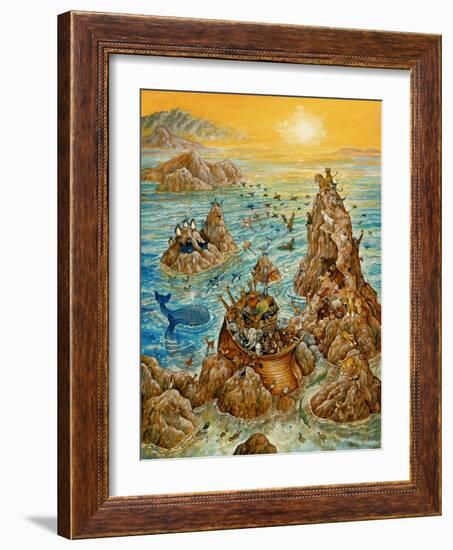 Noah's Sun Day-Bill Bell-Framed Giclee Print