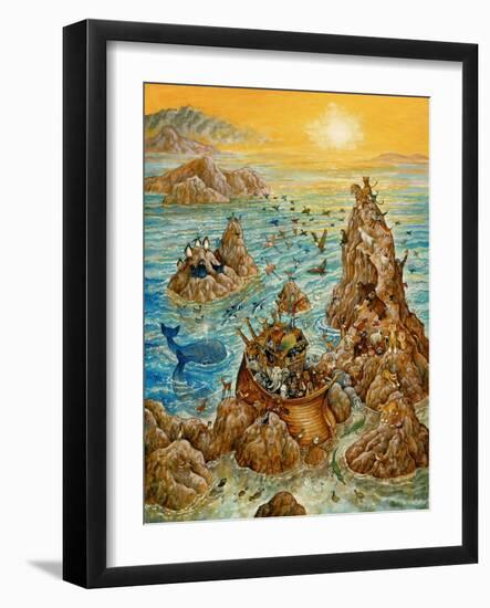 Noah's Sun Day-Bill Bell-Framed Giclee Print