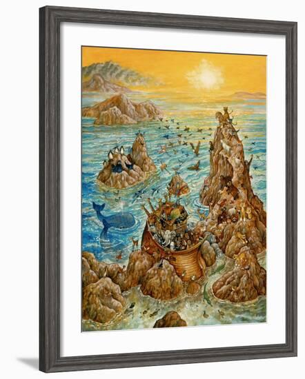 Noah's Sun Day-Bill Bell-Framed Giclee Print