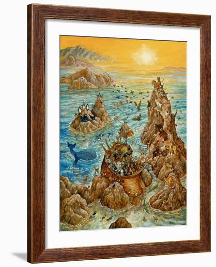 Noah's Sun Day-Bill Bell-Framed Giclee Print