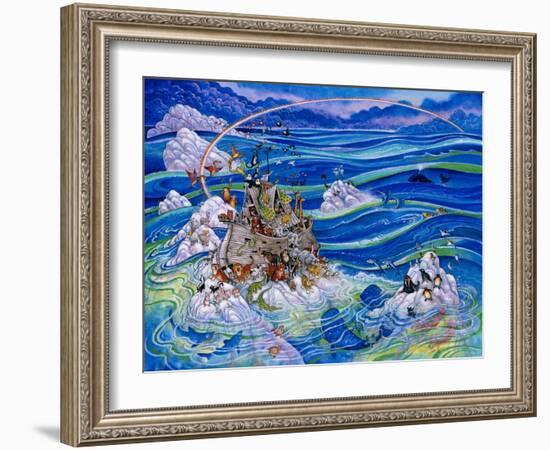Noah's Triumph-Bill Bell-Framed Giclee Print