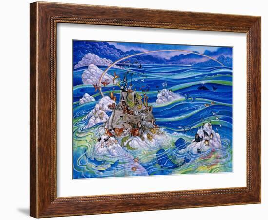 Noah's Triumph-Bill Bell-Framed Giclee Print