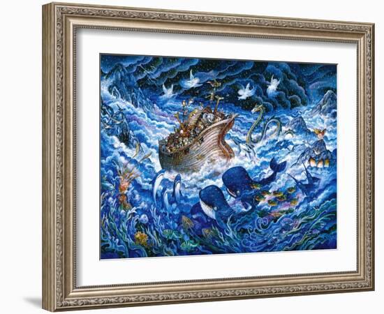 Noah's Voyage-Bill Bell-Framed Giclee Print