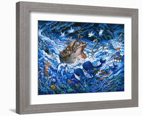 Noah's Voyage-Bill Bell-Framed Giclee Print