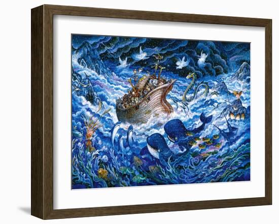 Noah's Voyage-Bill Bell-Framed Giclee Print