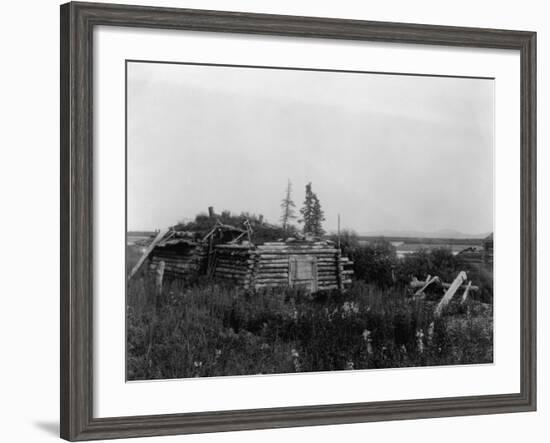 Noatak Home-Edward S. Curtis-Framed Photographic Print