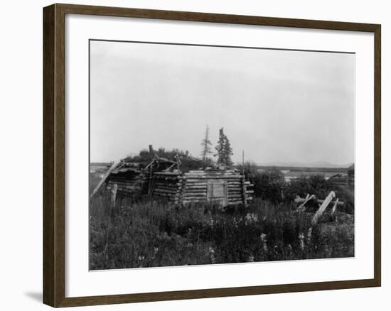 Noatak Home-Edward S. Curtis-Framed Photographic Print