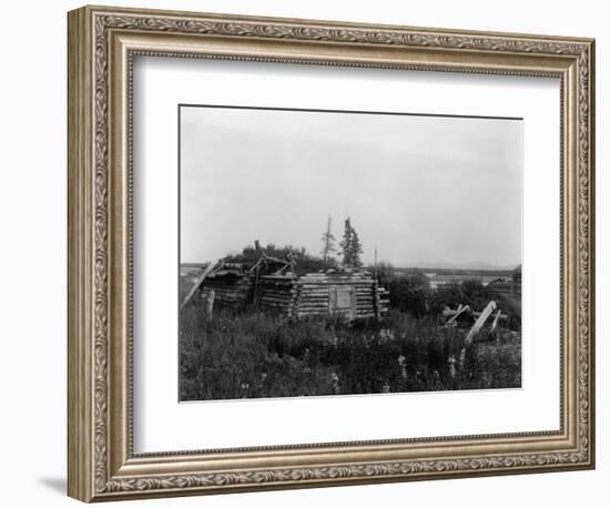 Noatak Home-Edward S. Curtis-Framed Photographic Print