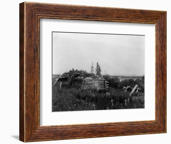 Noatak Home-Edward S. Curtis-Framed Photographic Print