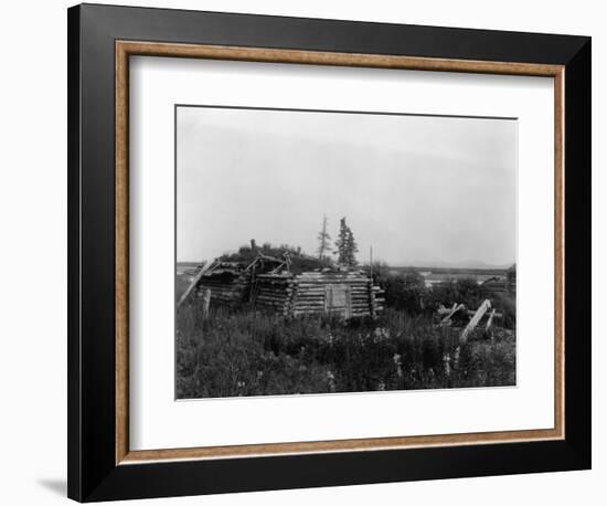 Noatak Home-Edward S. Curtis-Framed Photographic Print