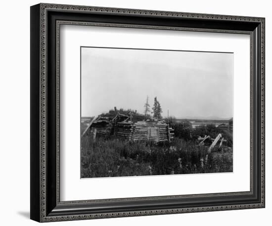 Noatak Home-Edward S. Curtis-Framed Photographic Print