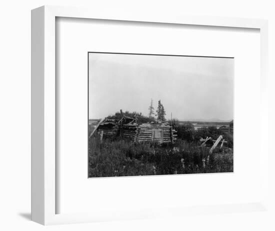 Noatak Home-Edward S. Curtis-Framed Photographic Print