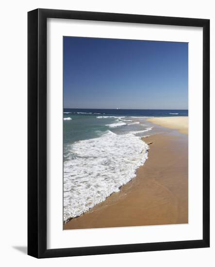 Nobbys Beach, Newcastle, New South Wales, Australia-David Wall-Framed Photographic Print