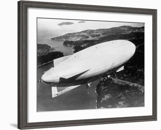 Nobile's Dirigible-null-Framed Photographic Print