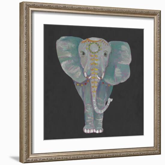 Noble Elephant I-Julie Silver-Framed Giclee Print