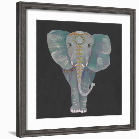 Noble Elephant I-Julie Silver-Framed Giclee Print