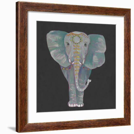 Noble Elephant I-Julie Silver-Framed Giclee Print